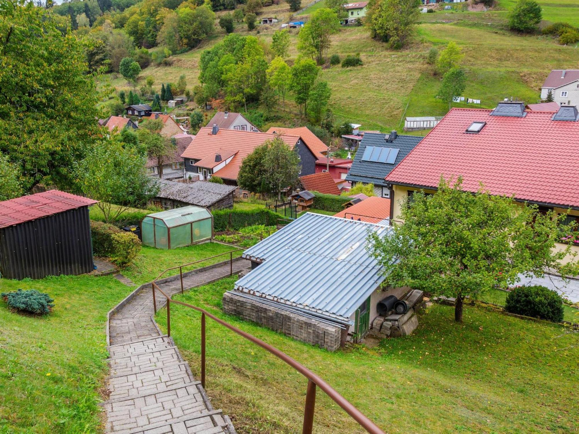 Holiday Home In Thuringia Near The Lake Langenbach  외부 사진