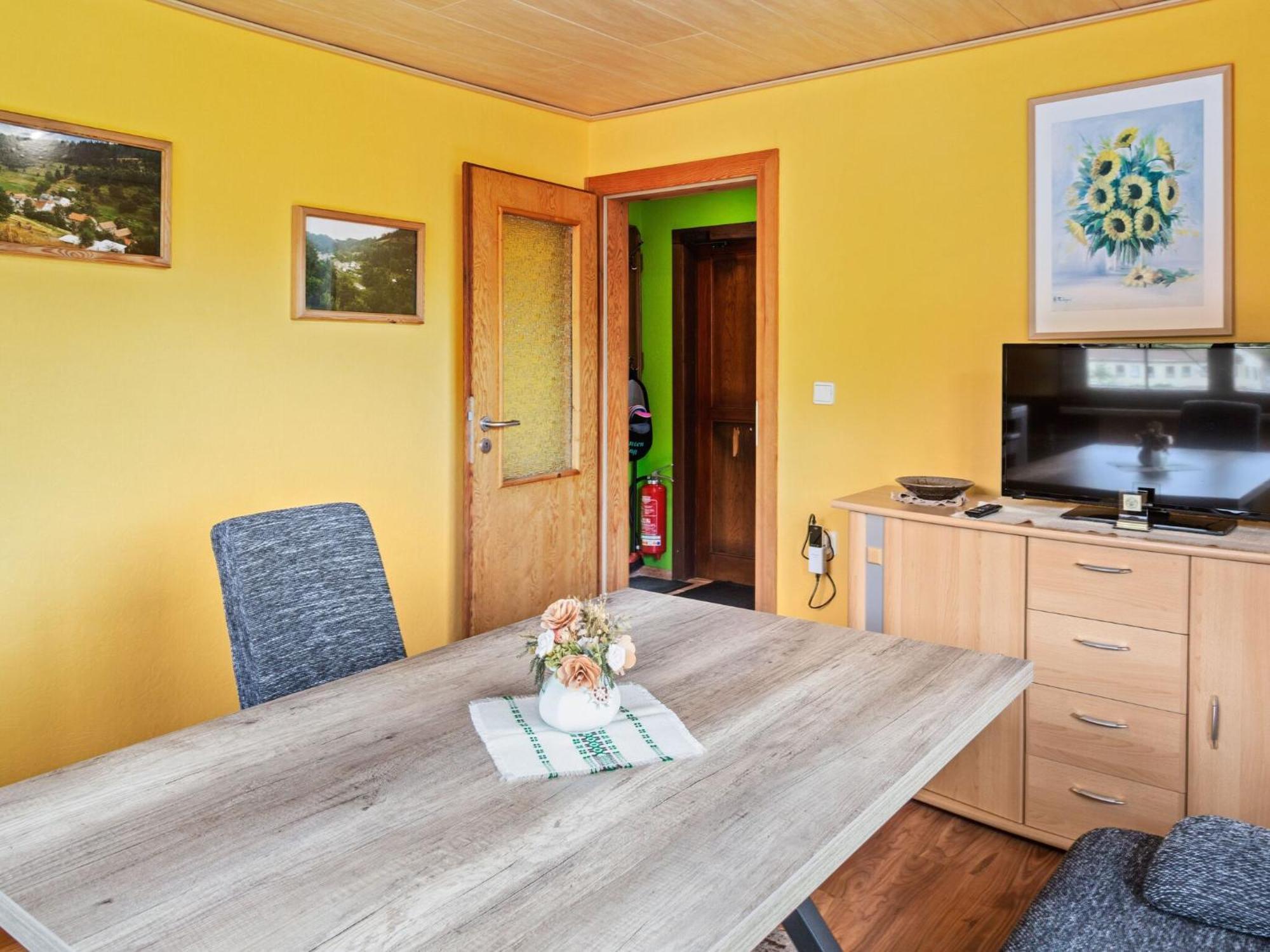 Holiday Home In Thuringia Near The Lake Langenbach  외부 사진