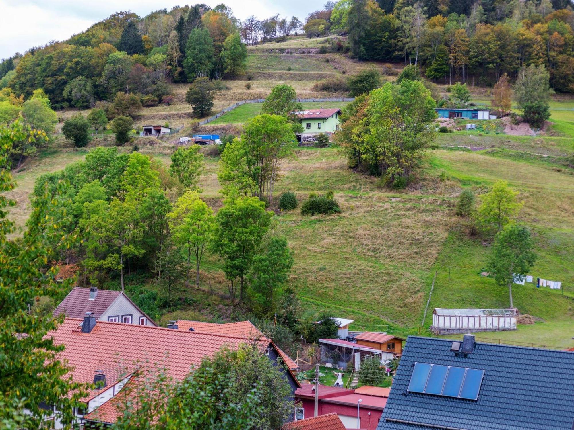 Holiday Home In Thuringia Near The Lake Langenbach  외부 사진