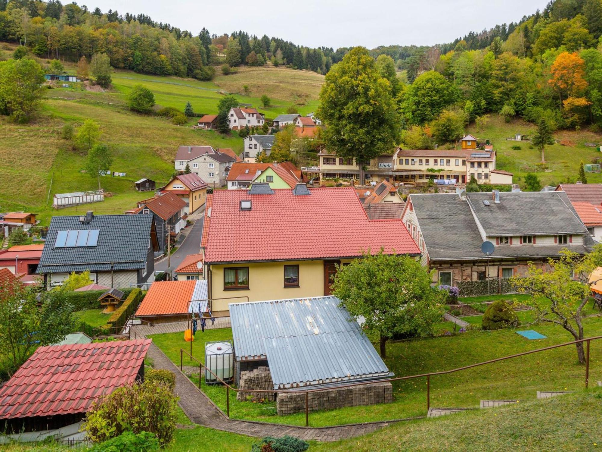 Holiday Home In Thuringia Near The Lake Langenbach  외부 사진